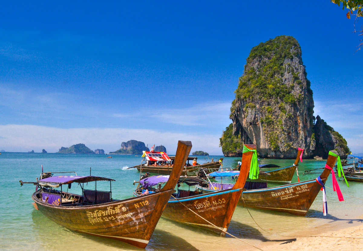 Longtail boat, Phang Nga Bay